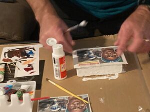 jesse crafting decoupage